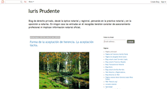 Desktop Screenshot of iurisprudente.com