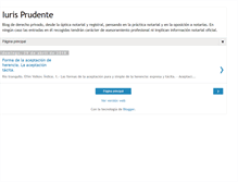 Tablet Screenshot of iurisprudente.com